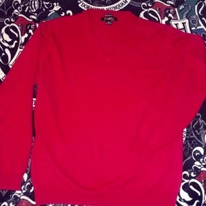 Like New Pronto Uomo 100% Cashmere V-Neck